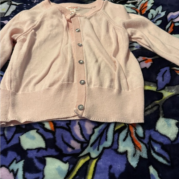 Pink Button-Up Cardigan - Picture 2 of 5
